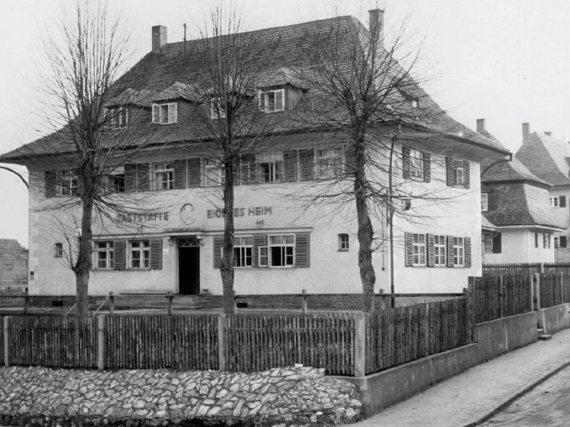 Gaststätte Eigenes Heim an der Feldstraße. erbaut 1913